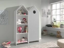 Kast + Boekenkast Casami - Grijs