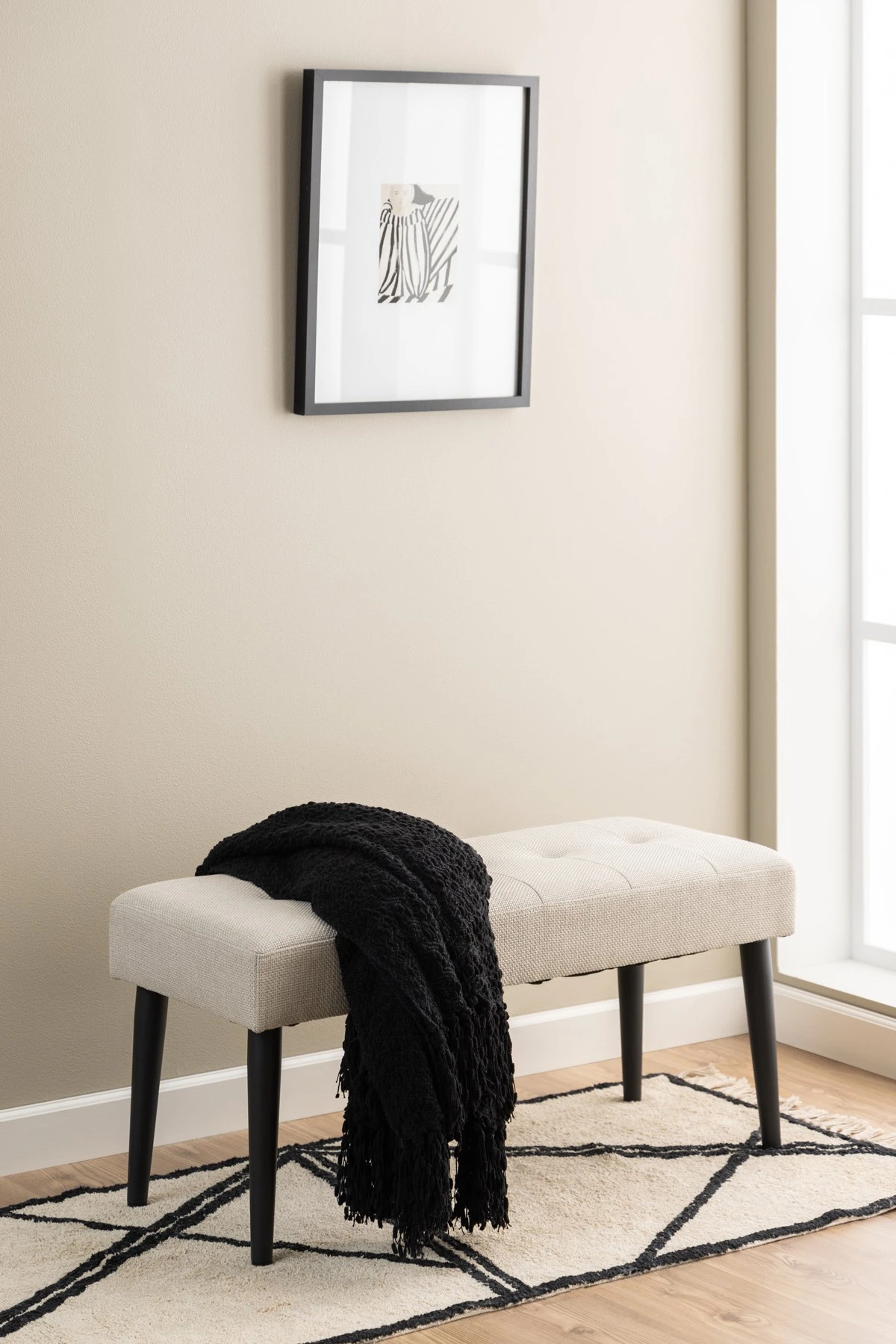 Zitbank Glory - Beige - Afbeelding 2