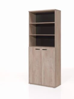 Boekenkast Hoog Rio - Humus Eik - 90cm