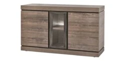 Dressoir Belluno - Donkerbruin - 154cm