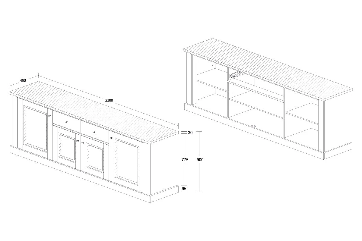 Dressoir Emma - Afbeelding 2