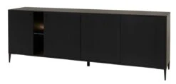 Dressoir Notte - Black - 250cm