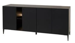 Dressoir Notte - Black - 196cm