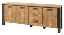 Dressoir Olivia - Oranje Teakhout - 216 Cm