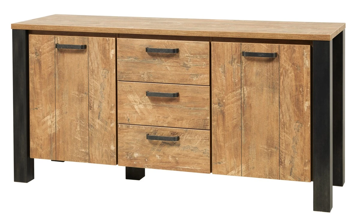 Dressoir Olivia - Oranje Teakhout - 167 Cm