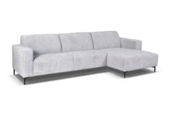 Hoekzetel Laguna - Lichtgrijs - Hoek Rechts