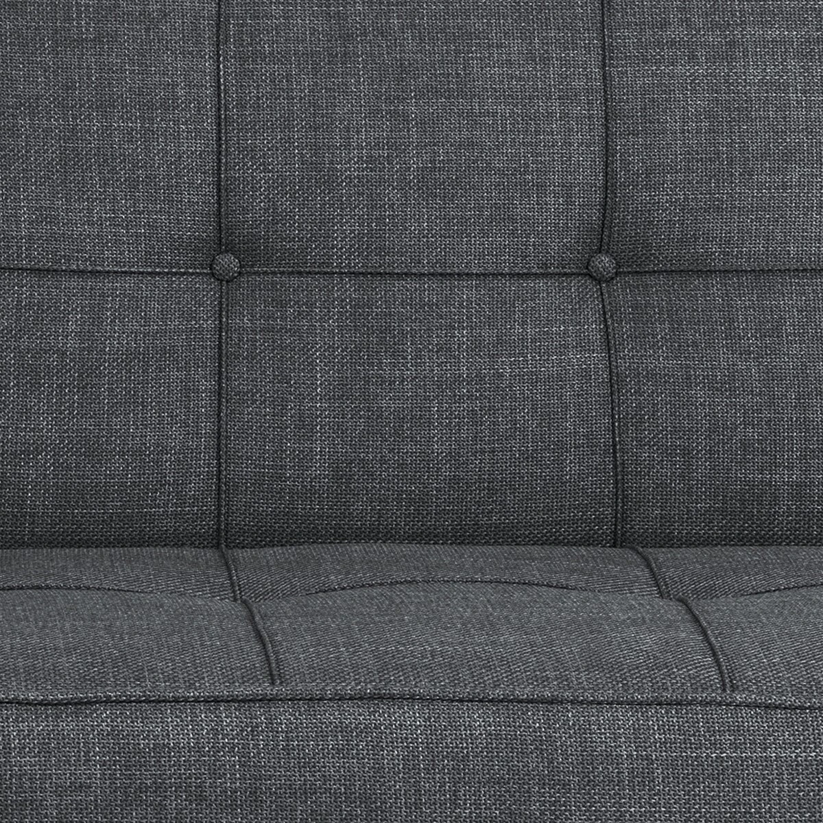 Slaapbank Perugia - Fabric Dark Grey - Afbeelding 3