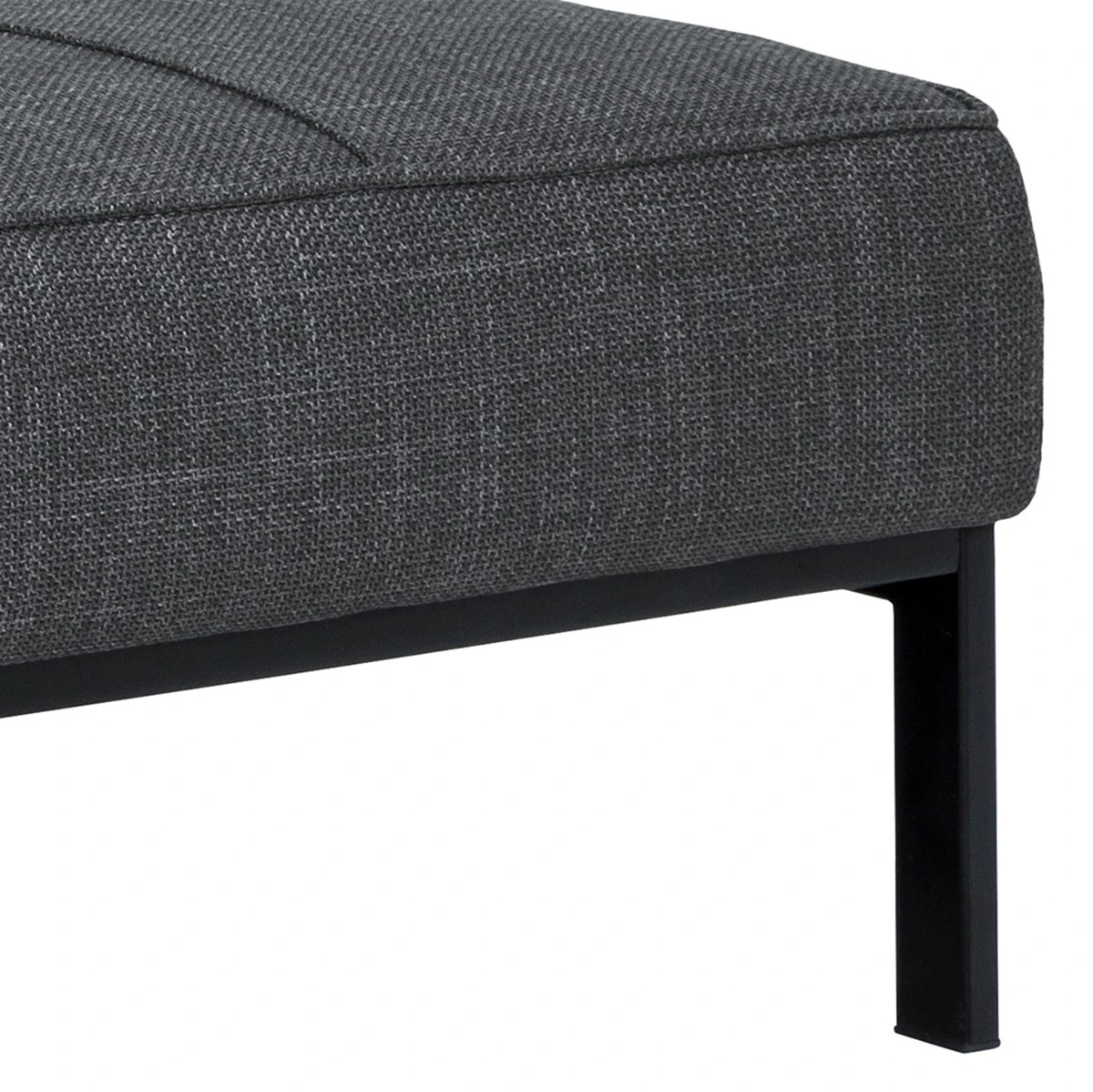 Slaapbank Perugia - Fabric Dark Grey - Afbeelding 4