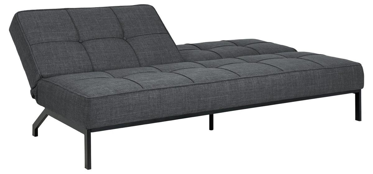 Slaapbank Perugia - Fabric Dark Grey - Afbeelding 6