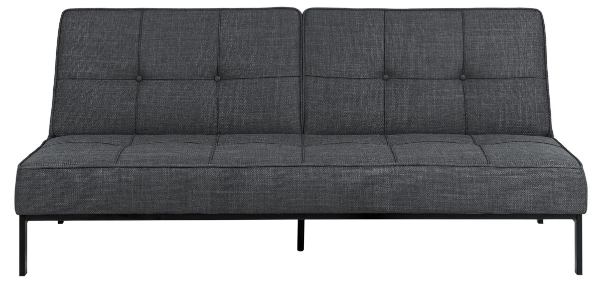 Slaapbank Perugia - Fabric Dark Grey - Afbeelding 9