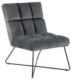 Loungestoel Alba - Dark Grey
