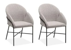 Set Van 2 Stoelen Argos - Toffee