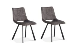 Set Van 2 Stoelen Assisi 5528 - Grijs