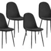 Set Van 4 Stoelen Boy 9090 - Zwart