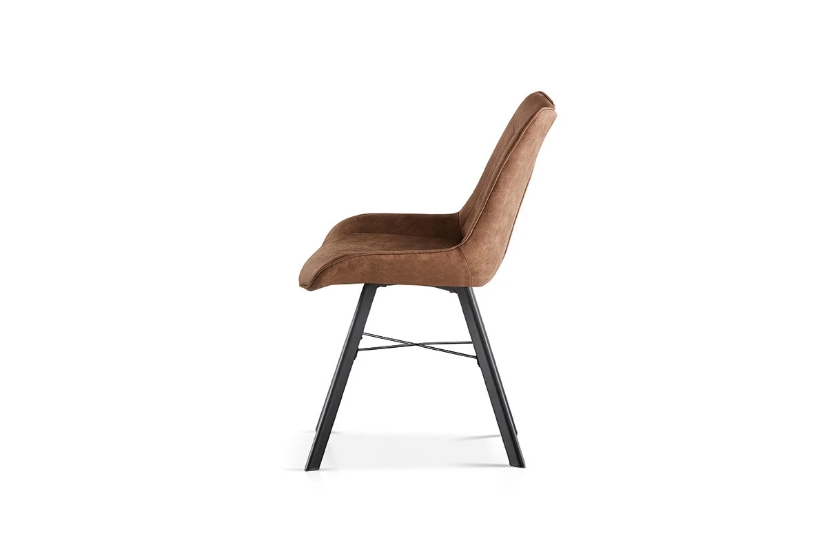 Set Van 4 Stoelen Pablo 9105 - Donkerbruin - Afbeelding 5