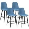 Set Van 4 Barstoelen Boy - Lichtblauw