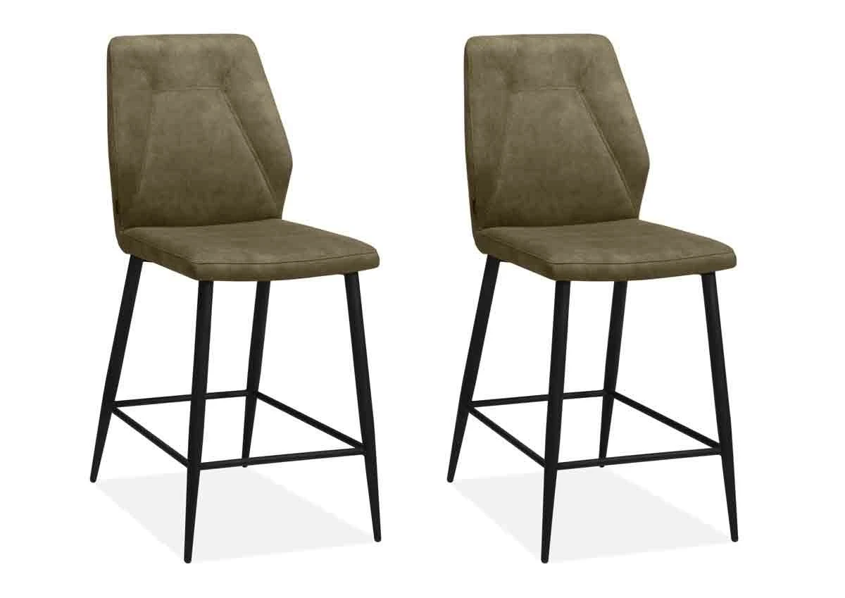 Set Van 2 Barstoelen Chase - Moss