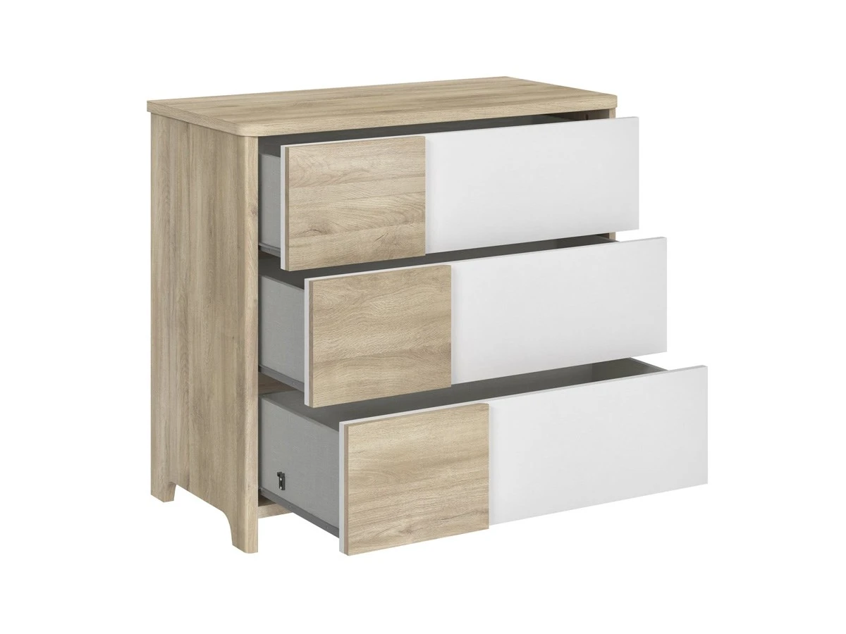 Commode Sacha - Eikenhout - Afbeelding 3