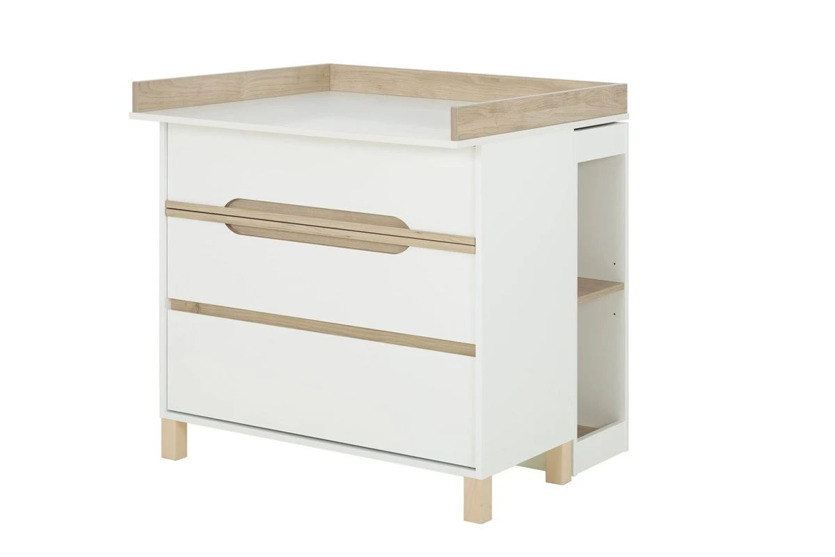Commode Met Luierplank En Boekenkast Céleste