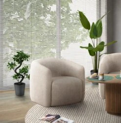 Bijzetzetel Alken - Beige