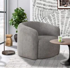 Bijzetzetel Alken - Grijs