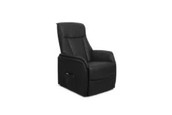 Relaxzetel Met Lift Miami - Zwart