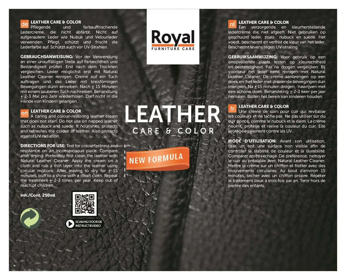 Leather Care & Color - Creme - Afbeelding 2