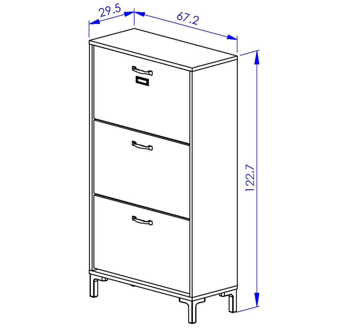 Schoenenkast Manchester - Afbeelding 5
