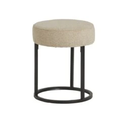 Poef Escabel - Beige - ø 40