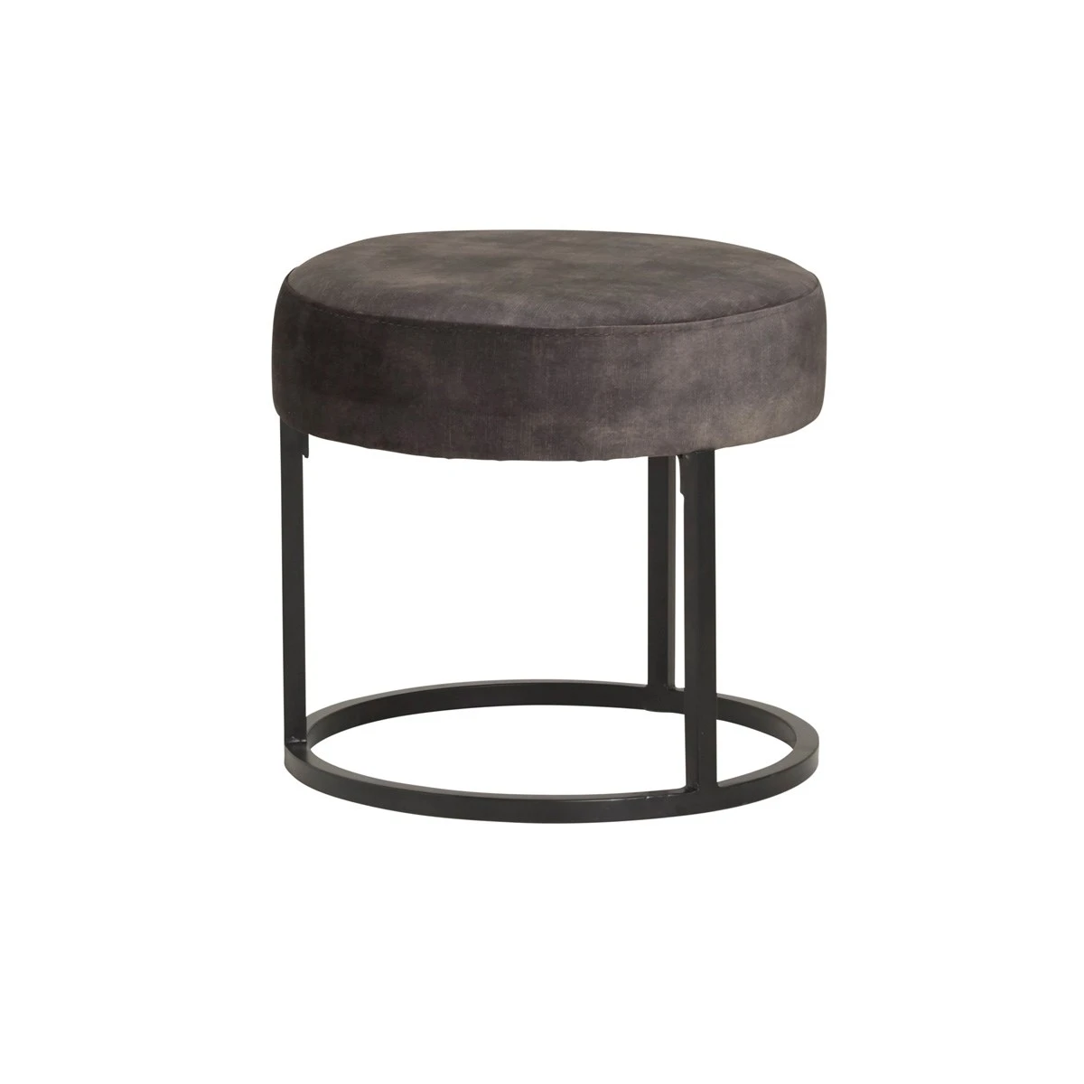 Poef Escabel - Darkgrey - ø 45