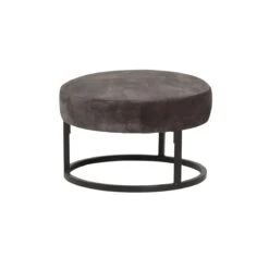 Poef Escabel - Darkgrey - ø 50