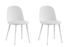 Set Van 2 Stoelen Jasmin - Wit