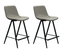 Set Van 2 Barstoelen Oliver - Beige