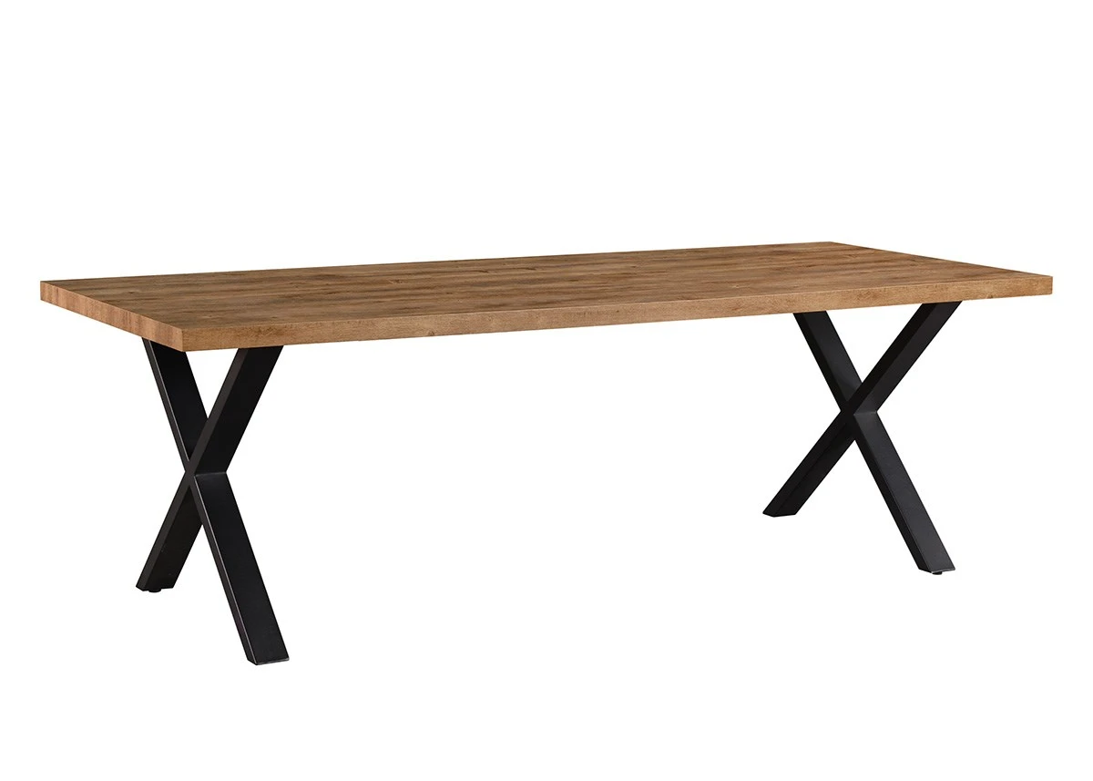 Tafel Estrella Etienne - X-poot - 220x95cm