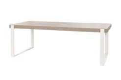 Tafel T19UM80 - Millenium Lichtgrijs Eikenhout