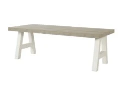 Tafel T23K80 - Kristal Lichtbruin Eikenhout + Lariks