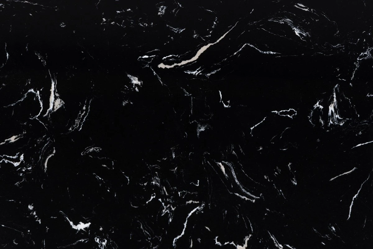 Bijzettafel Avila - Marble Black - ⌀ 52 - Afbeelding 3