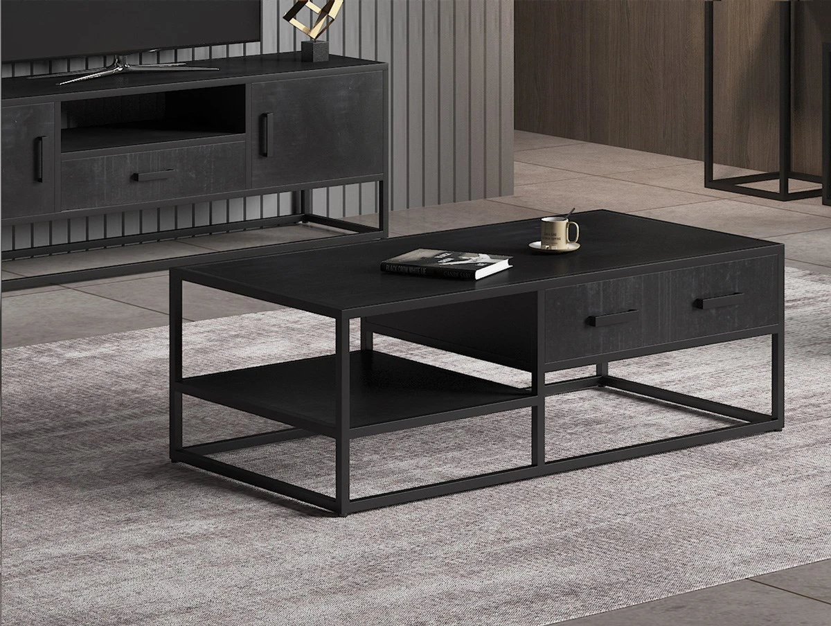 Salontafel Madeira 3300 - Mangolia Zwart - Afbeelding 2