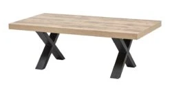Salontafel SL1907 - X-poot - Scarlet Oak