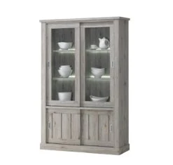Vitrine Eddy - Met Verlichting - 135cm