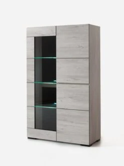 Vitrine 2 Deuren Met Verlichting Elba