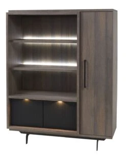 Vitrine Trentino - 131 Cm - Golden Oak